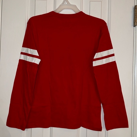 The Children’s Place Ruby Red Long Sleeve T-Shirt ( Team SANTA 2023) Size M 7/8 - Picture 5 of 7